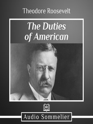 cover image of The Duties of American Citizenship